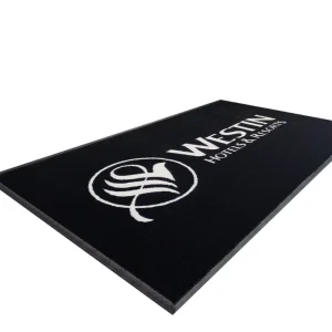 Factory High-End Modern Washable Cushioned Pet-Friendly Hotel Entrance Floor Mat with Custom Logo Non-Slip Backing Low MOQ Door Mat