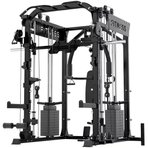 Factory Home Gym Smith Machine Strength Training Equipment Set, Integrated Multifunctional