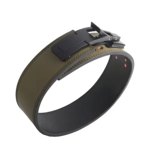 Factory Leather 10mm Waterproof Powerlifting Weightlifting Belt Lever Buckle Strength Training