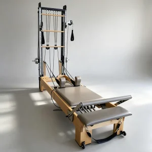 Factory Manufacture Solid Maple Wood Pilates Reformer Spiral Half Trapeze Tower Bulk Supply