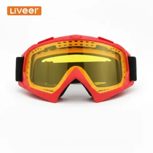 Factory Motorcycle Goggles TPU Frame Adjustable Safety Sunglasses Anti-Fog UV400 Protection for Outdoor Sports