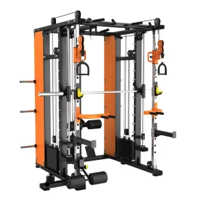 Factory Multi-Functional Smith Machine Strength Training Fitness Equipment
