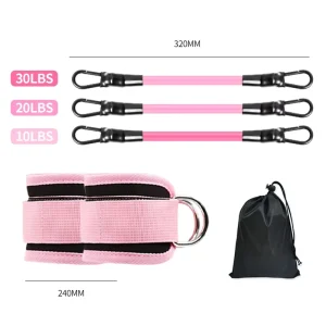 Factory Multifunction Tension Rope Yoga Pedal Resistance Band Natural Fitness Equipment for Leg Slimming Training