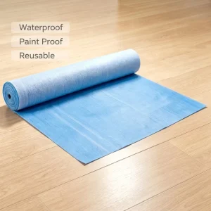 Factory Nonwoven Felt Mat Anti Slip Painter Floor Cover Fabric for Building Decoration Painting Projects