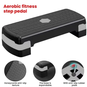 Factory OEM Multi Height Adjustable Anti Slip Portable Training Step Platform