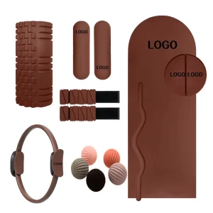 Factory Pilates Set Equipment With Foldable Thick PU Yoga Mat Exercise Mat for Women