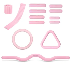 Factory Pilates Set with Ring, Yoga Mat, Ball, Resistance Bands, Slider, Magic Circle, and Ankle Weights