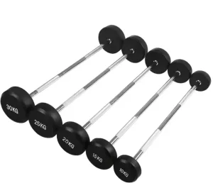 Factory Powerlifting Barbell with Hard Chrome Finish