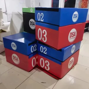 Factory Price 3-in-1 PVC and EPE Soft Plyometric Box