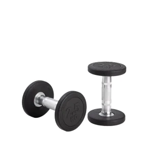 Factory Price Durable Commercial Rubber Steel Dumbbell for Gym Strength Training Fitness Equipment Free Weights