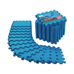 Factory Price Interlocking Non-Slip EVA Soft Foam 9mm Thick 60cm Exercise Floor Mat Protective Ground Surface