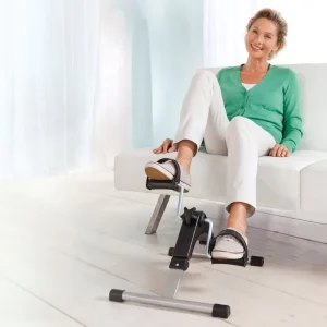 Factory Price Portable Foldable Mini Exercise Bike Pedal Exerciser Under Desk Bike for Elderly