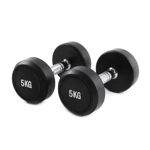 Factory Price Rubber Coating Weights Dumbbells Buy Online Gym Equipment Dumbbell Set