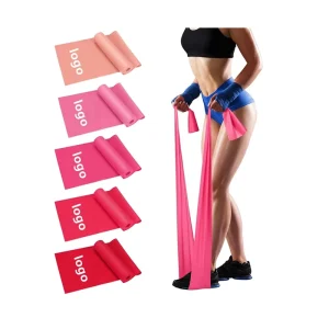 Factory Resistance Exercise Band, 1.5M, Latex, Pilates, Yoga, Rehab, Stretching, Strength Training