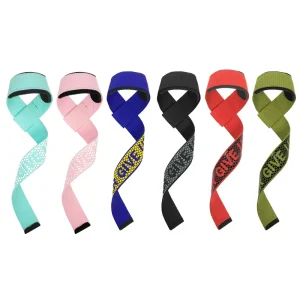 Factory Sale Non Slip Lifting Straps Custom Logo Gym Wrist Wraps for Deadlift Powerlifting Training