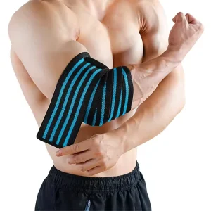 Factory Sports Fitness Weightlifting Elbow Pads Men’s Squat Resistance Band Wraps for Outdoor Protection