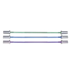Factory Supplier 1.2m 7.5kg Aluminum Kid Training Barbell