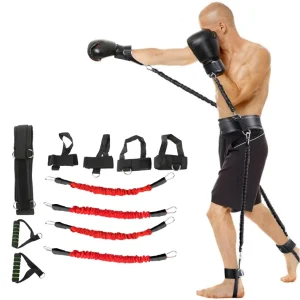 Factory Supply 12-Piece Resistance Bands for Boxing, Pull-Up, CrossFit, Rehabilitation and Arm Strength