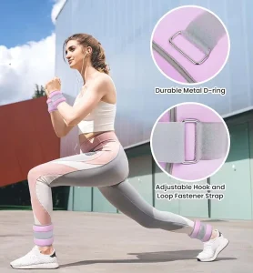 Factory Supply Adjustable 300g Polyester and Neoprene Ankle and Wrist Weights