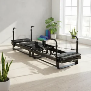 Factory Supply Aluminum Pilates Reformer Core Bed with Leather Options for Studio Gym