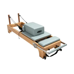 Factory Supply Beech Pilates Reformer for Gym Studio Core Training