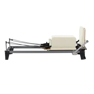 Factory Supply Black Aluminum Alloy Pilates Studio Reformer Fitness Machine