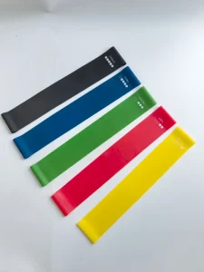 Factory Supply Custom TPE 5-Piece Stretch Mini Loop Bands for Women’s Home Gym, Yoga, and Strength Training