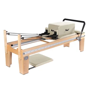 Factory Supply Full-Track Maple Wood Pilates Reformer Machine for Gym Core Training and Balance