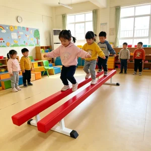 Factory Supply Gymnastics Balance Training Low Balance Beam