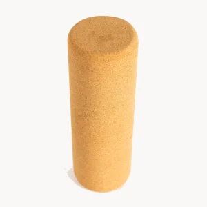 Factory Supply High-Density Wooden Cork Foam Roller for Fitness and Yoga Massage