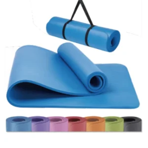 Factory Supply Manufactures Custom Print Non Slip 8mm 10mm 15mm Thick Gym Exercise Eco Friendly NBR Yoga Mat