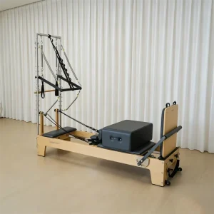 Factory Supply Multi-layer Solid Wood Pilates Reformer with Half Trapeze Tower