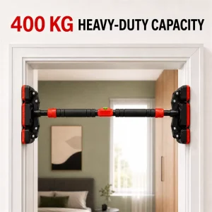 Factory Supply No-Drill Door Horizontal Bar, Heavy-Duty PVC and Iron Tube Parallel Bars