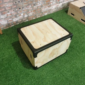 Factory Supply Soft Wooden Plyo Jump Box with Soft Edge