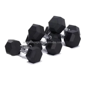 Factory Supply Weightlifting Hex Dumbbell Set