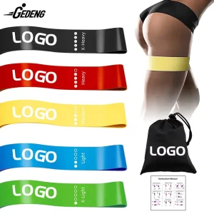 Factory TPE Eco-friendly 100% Strength Yog Tension Ring Elastic Fitness Resistance Belt Yoga Exercise Bands Adult Use