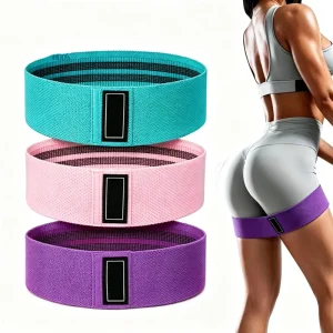 Factory Thick Nude Fabric Resistance Bands Set for Hip and Glute Workouts
