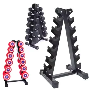Factory Vertical Dumbbell Rack Storage Tower Stand