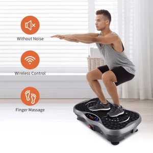 Factory Vertical Oscillating Platform Mini Body Vibration Plate Machine Custom Color