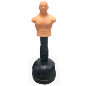 Factory-made Adjustable-height Rubber Human-shaped Boxing Dummy Sandbag Training Equipment