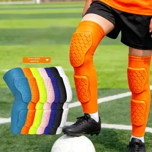Fall-Resistant Breathable Leg Guard Knee Pads with Integrated Cooling for Summer Outdoor Cycling, Basketball and Soccer Training