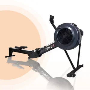 Fan-Driven Rowing Machine for Gym Use