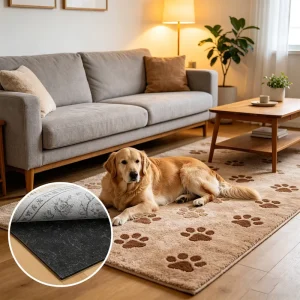 Felt Rubber Rug Pad Non-Slip Mat for Office and Home Use