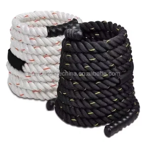 Fighting Power Battle Rope Factory Price Nylon/Sisal Hemp with Hook