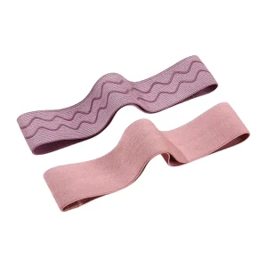Finny Custom Logo Printed Durable Non Slip High Elastic Medium Heavy Light Resistance Bands for Yoga Gym Exercise Fitness Legs