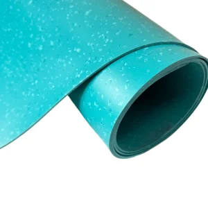 Fireproof Anti-Bacterial Homogeneous PVC Flooring Rolls 2mm Anti-Slip Vinyl Flooring for Hospital Wards