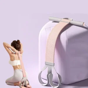 Fitness Accessories Full Body Exercise Stretching Belt Anti slip Fabric Resistance Belt Muscle Strength Training Pedal Puller