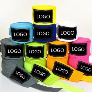 Fitness Boxing Hand Wraps, 95% Cotton and 5% Spandex, Unisex