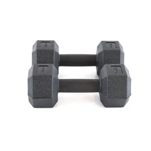 Fitness Dumbbell PVC+Cement Weights Dumbbells Gym 10kg Dumbbells