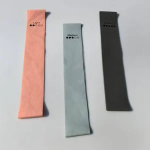 Fitness Elastic Gym Workout Exercise Latex Hip Resistance Bands Booty Bands With Anti slipping Stripes Elastic Resistance Bands